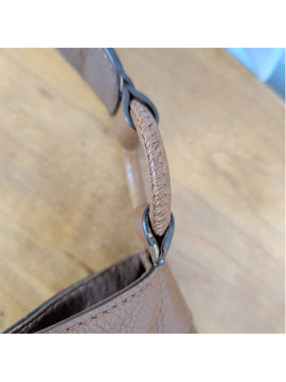 Banana Republic Brown Leather Shoulder Bag - Picture 8 of 8